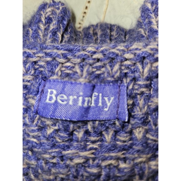 Cozy Knit Mermaid Tail Throw Blanket Teen Youth Purple By Berinfly - Picture 2 of 7